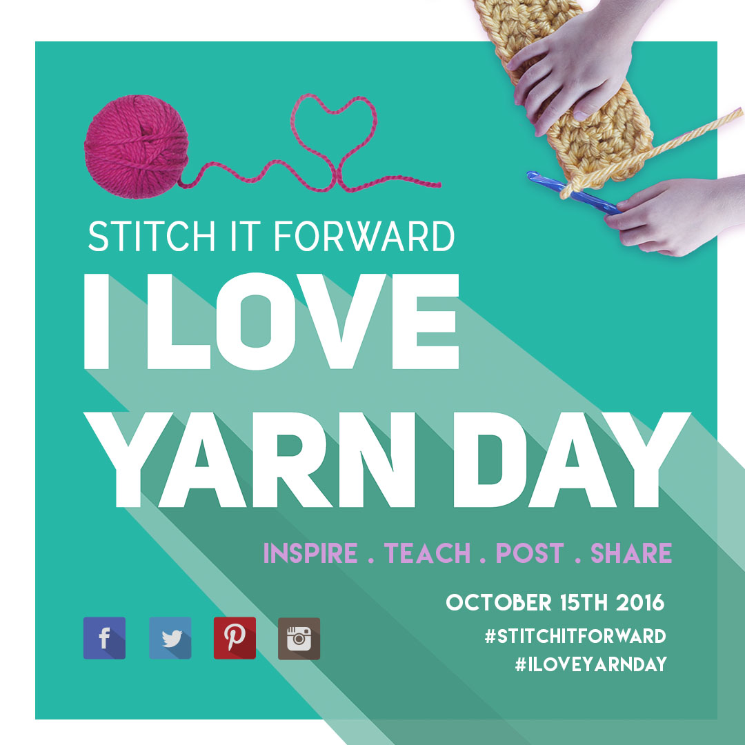 I Love Yarn Day Artwork to the Craft Yarn Council