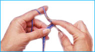picture of hands crocheting