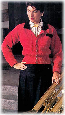 knit cardigan sweater